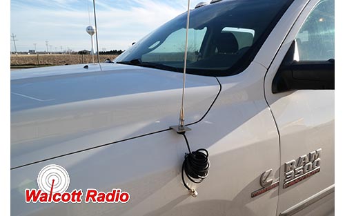 Dodge Ram Cb Antenna Hood Mount 2009 - 2018