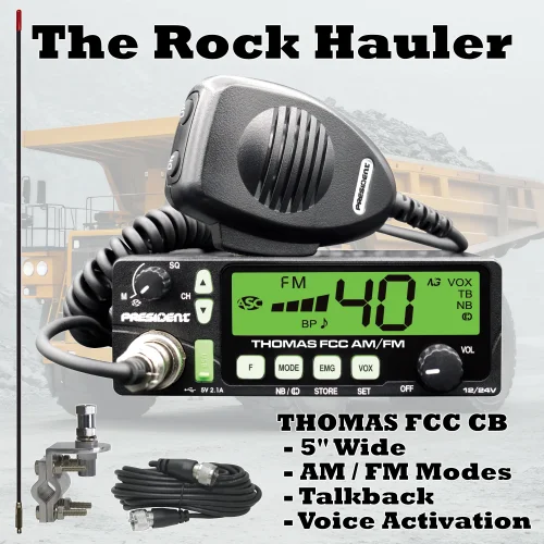 Complete CB Antenna Package for Quarries & Heavy Equipment